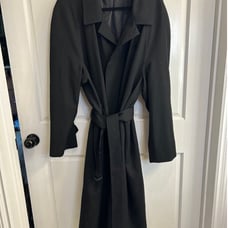 Trench coat unisex 100%wool made in Portugal xxl women’s or mens Large