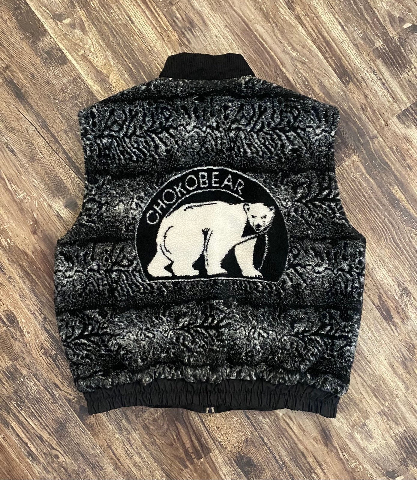 Vintage 1990s Choko Bear Thick Fleece Vest