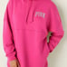 VS PINK ATOMIC PINK COWL NECK PULLOVER SWEATSHIRT SIZE MEDIUM