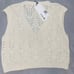 ZARA JEWEL BUTTON KNIT VEST
