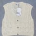 ZARA JEWEL BUTTON KNIT VEST