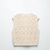 ZARA JEWEL BUTTON KNIT VEST