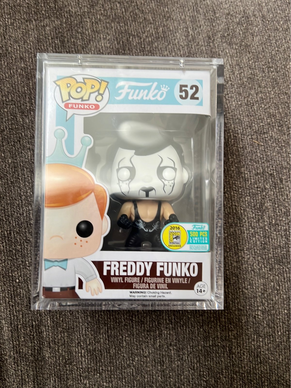Funko Pop Freddy Funko 2016 San Diego Comic Con Exclusive 500 Limited Edition #