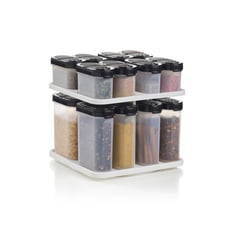 Tupperware Spice Carousel Game Take Everything / Color Black
