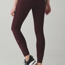 Lululemon Pace Queen Tight *Full-On Luxtreme Bordeaux Drama / Raspberry Size 4