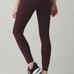 Lululemon Pace Queen Tight *Full-On Luxtreme Bordeaux Drama / Raspberry Size 4
