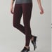 Lululemon Pace Queen Tight *Full-On Luxtreme Bordeaux Drama / Raspberry Size 4