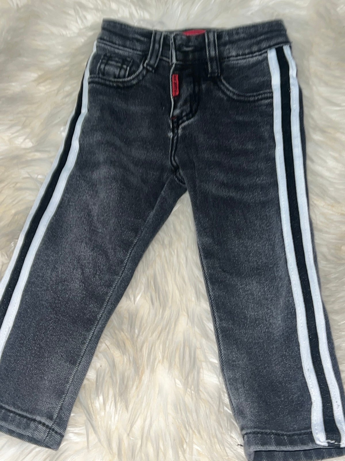 Haus of Jr. Black and white Jeans