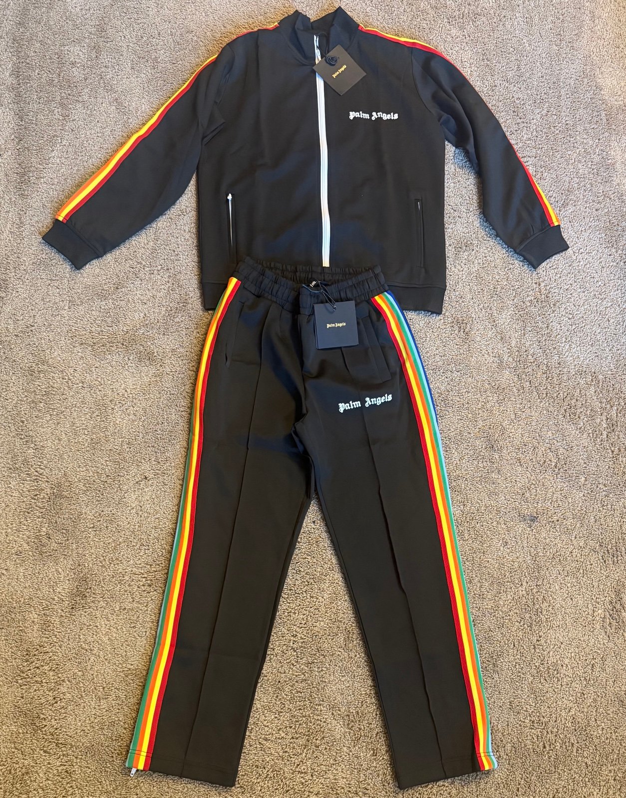 Authentic Palm angels tracksuit sizes small small to large