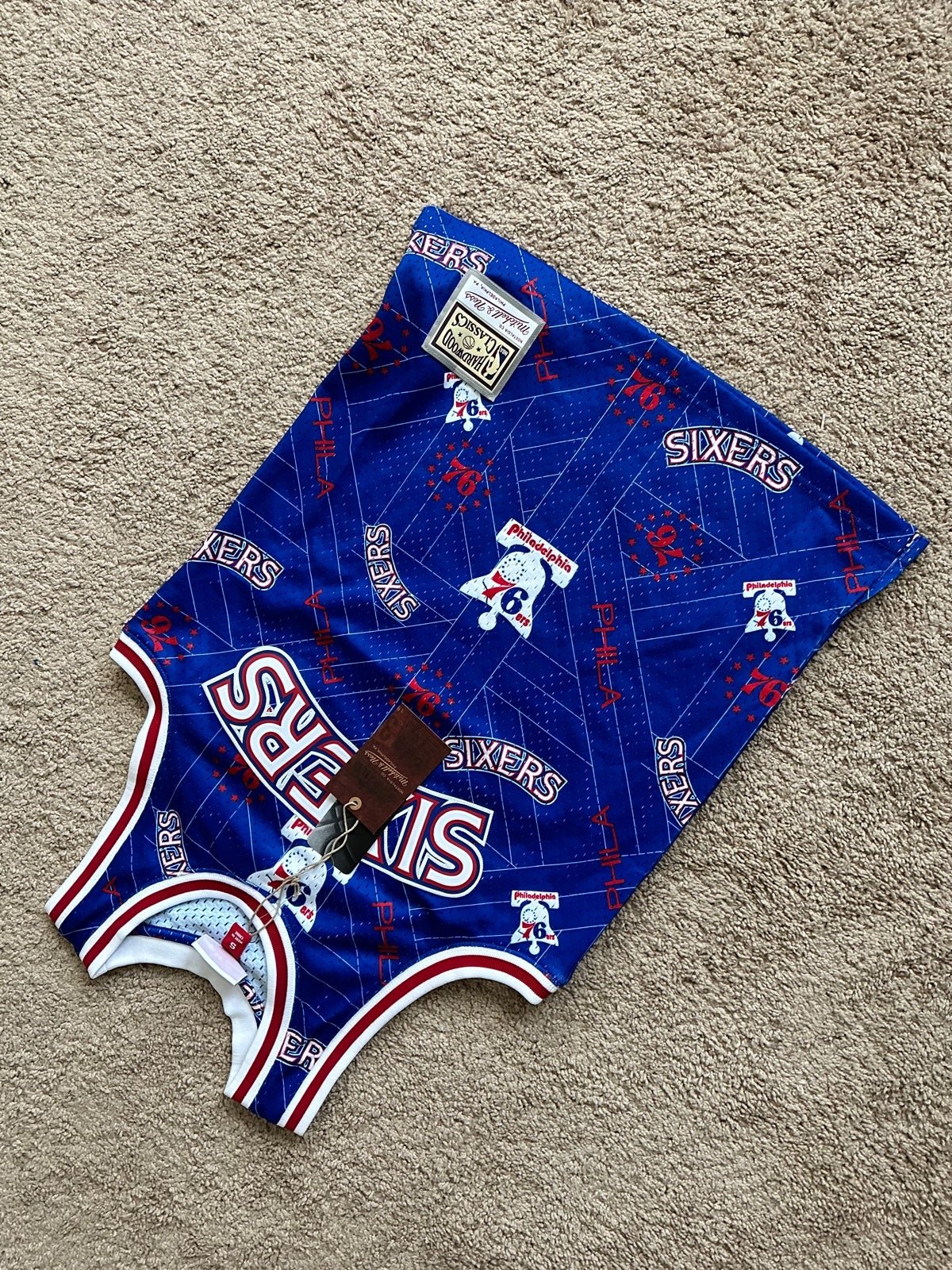 Mitchell & Ness Philadelphia 76ers Jersey