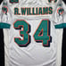 Ricky Williams Miami Dolphins Reebok On Field Authentic Jersey Size 50