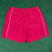 Vintage 90s Nike Sportswear Maroon/White Piping Nylon Swish Shorts Men’s Size XL