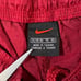 Vintage 90s Nike Sportswear Maroon/White Piping Nylon Swish Shorts Men’s Size XL