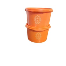 Tupperware NEW Vintage mini servalier canisters starburst seal
