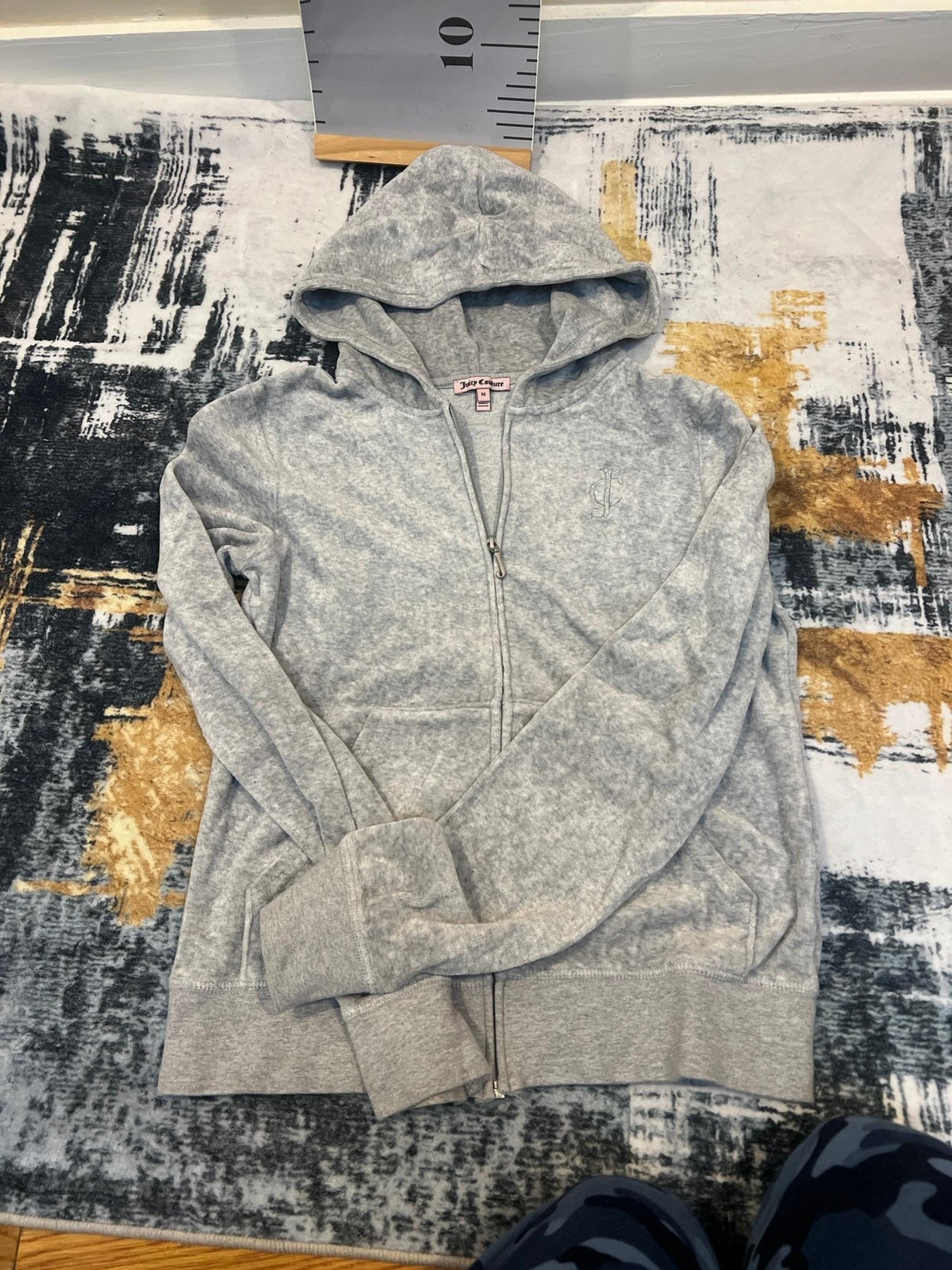 Y2K Juicy Couture Velour Hoodie sz Medium