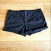 Women's American Eagle Midi Stretch Black Shorts Chino Shorts | Size 4