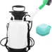 GARTOL Portable Dog Shower with Pet Silicone Bath Massage Brush 1.3 gal Dog Wash