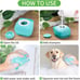 GARTOL Portable Dog Shower with Pet Silicone Bath Massage Brush 1.3 gal Dog Wash