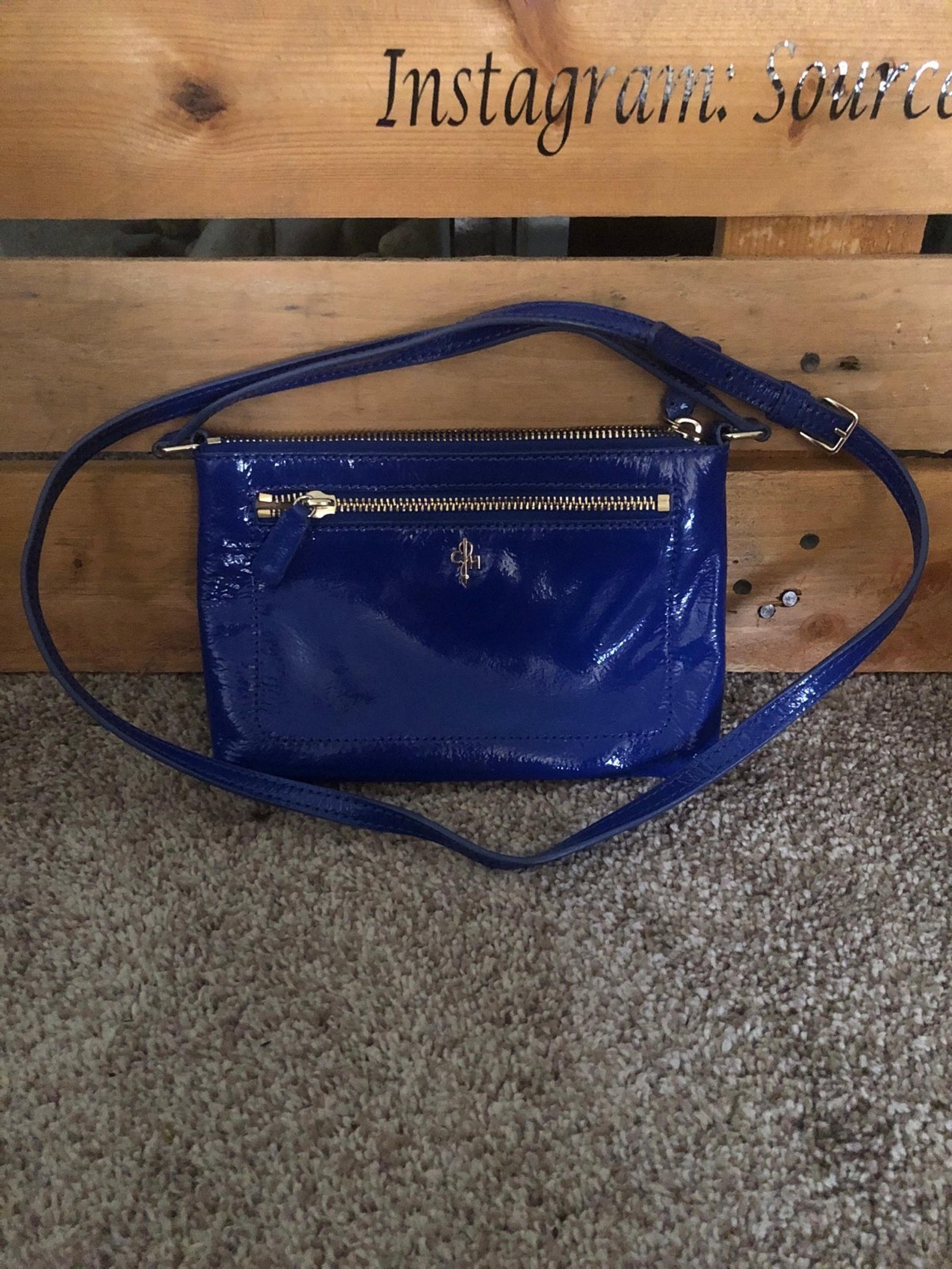 Cole Haan cobalt blue crossbody bag
