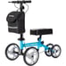 ELENKER Steerable Knee Walker 10 Deluxe Medical Scooter Foot Injuries Blue