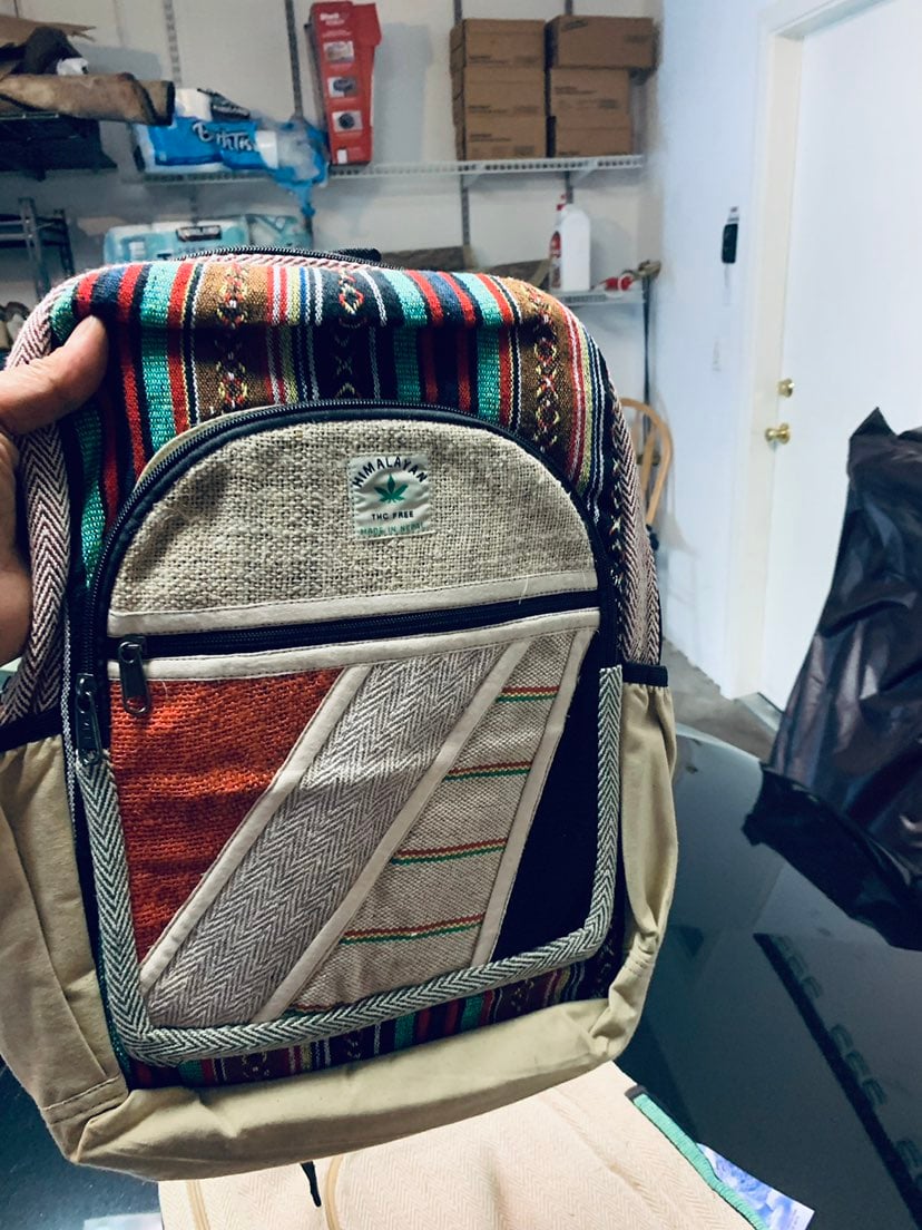 Hemp book bags