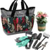 Garden Tools Storage Bag with Pockets Heavy Duty Oxford Fabric