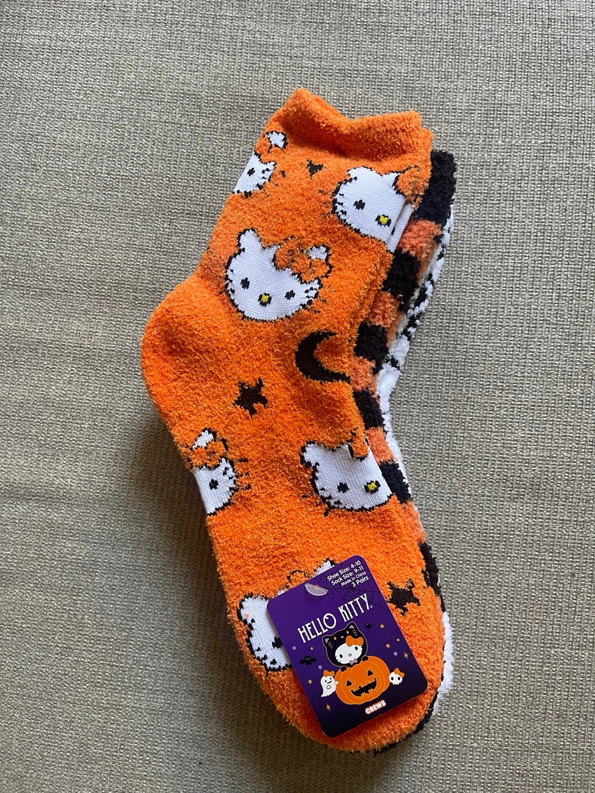 hellokitty halloween socks