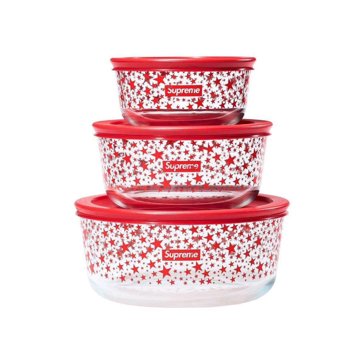 シュプリーム x パイレックス★３個セット★Pyrex Bowls Supreme Pyrex Bowl Set