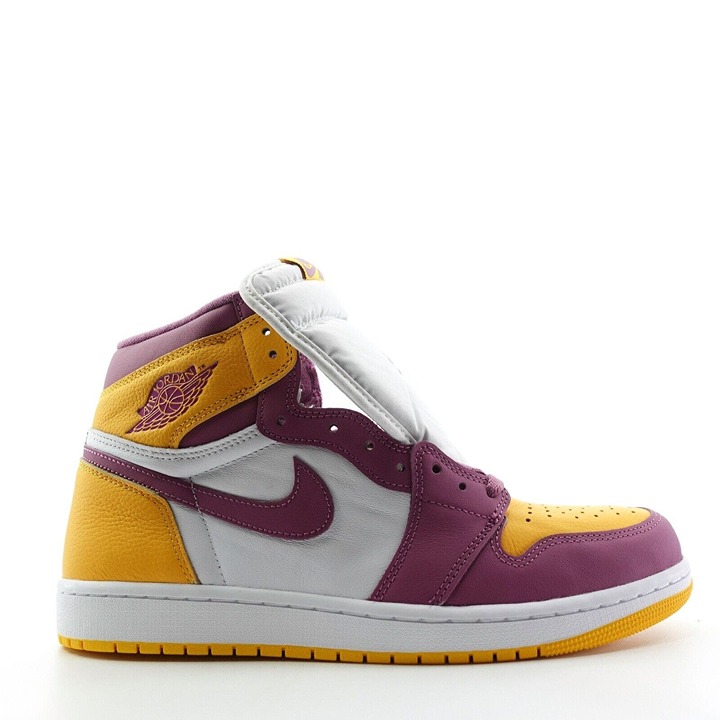Nike Air Jordan 1 Retro High OG Brotherhood Sneakers Mens Size 10.5 555088-706