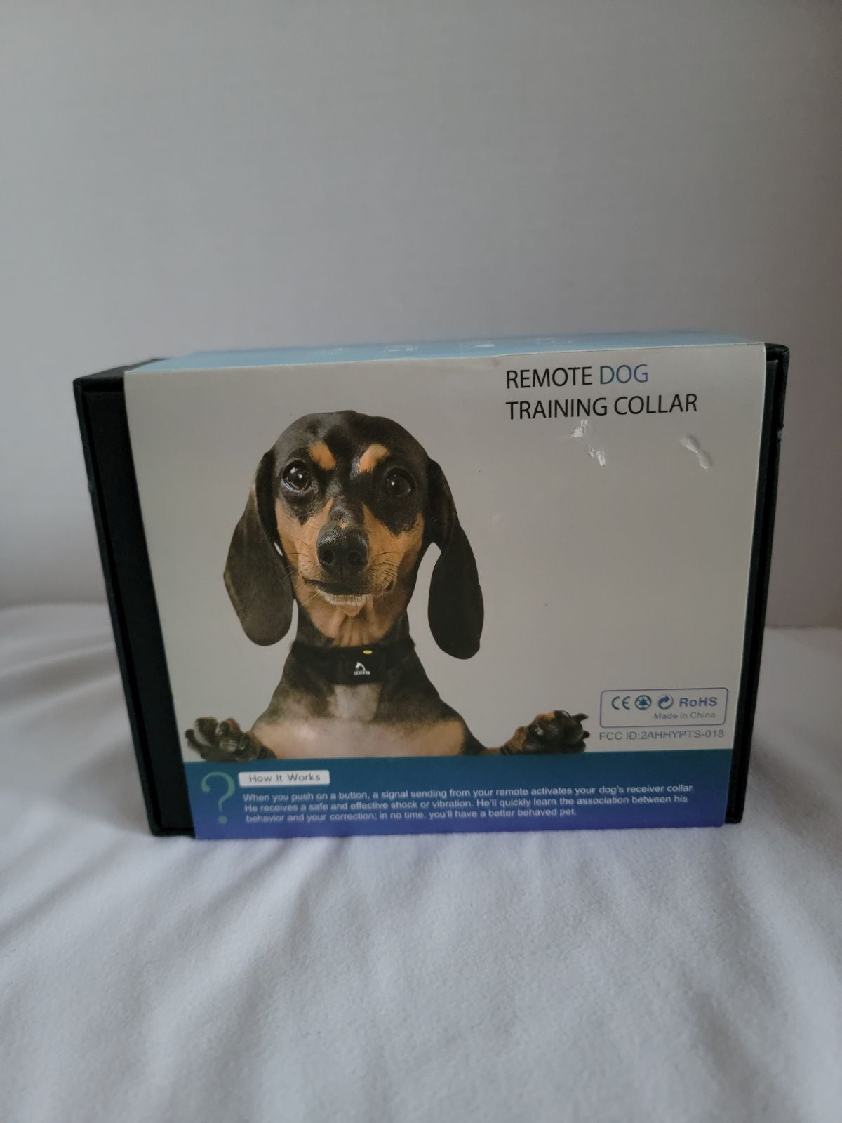 PATPET Dog Training Collar Rechargeable Dog Shock Collar with Beep, Vibration an