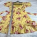 ReVolve LIKELY Yellow Pink Rose Mini Quinn Dress in Snapdragon NWOT