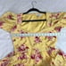 ReVolve LIKELY Yellow Pink Rose Mini Quinn Dress in Snapdragon NWOT