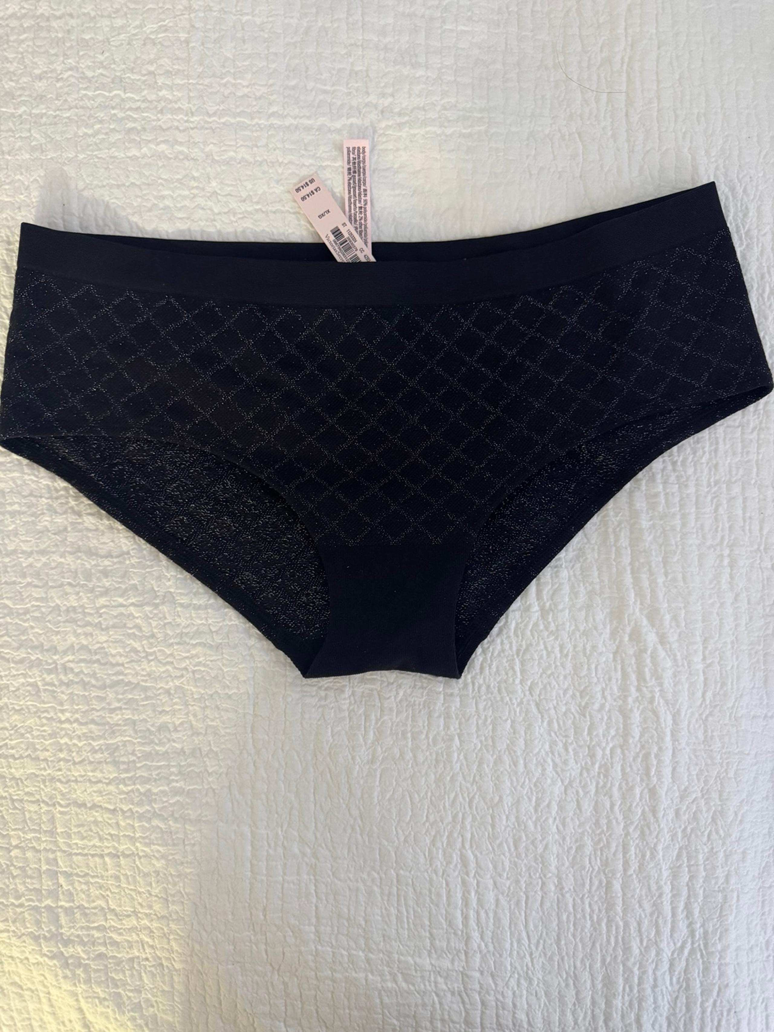 Black Diamond Mesh Victoria’s Secret underwear XL
