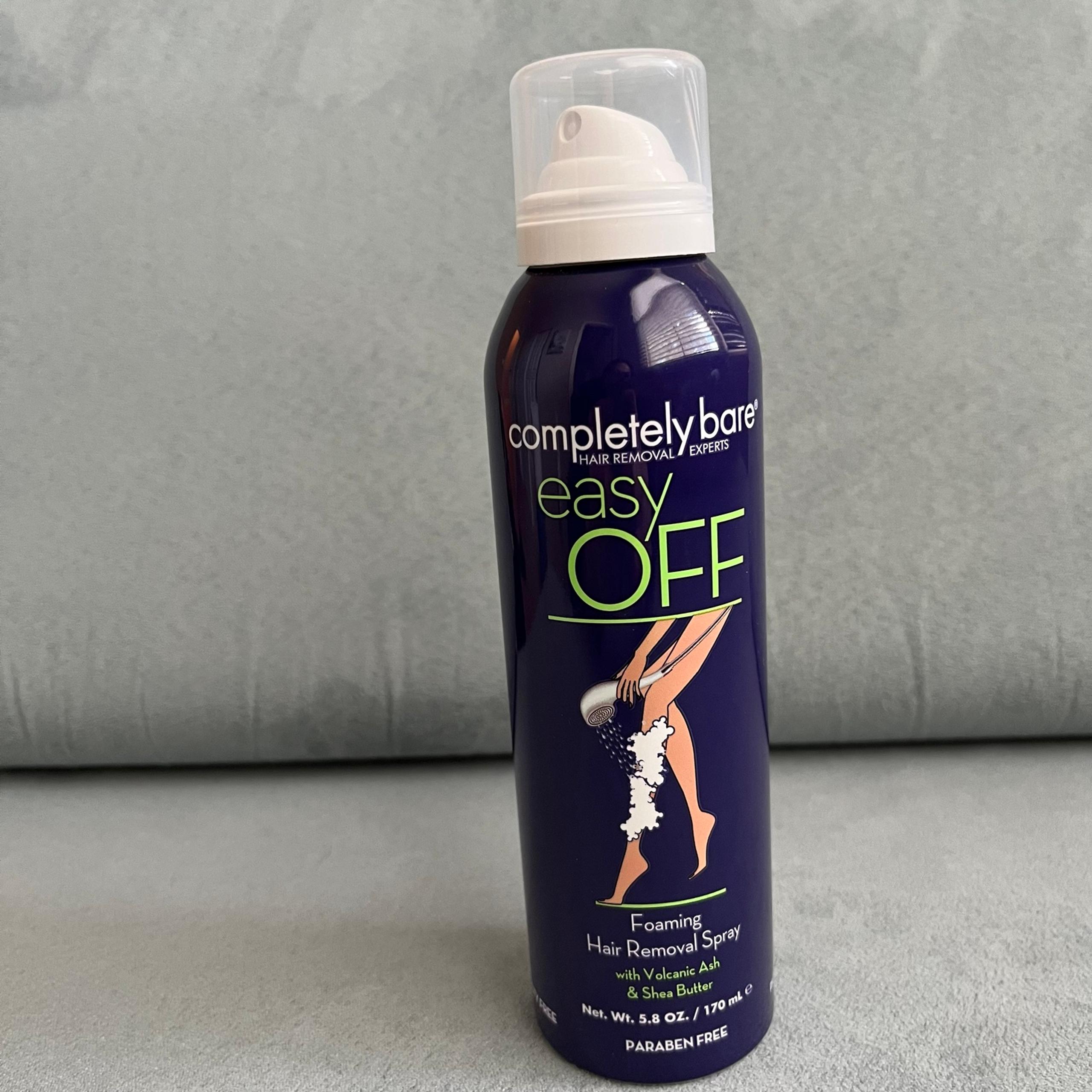 Easy Off Hair removal foam spray