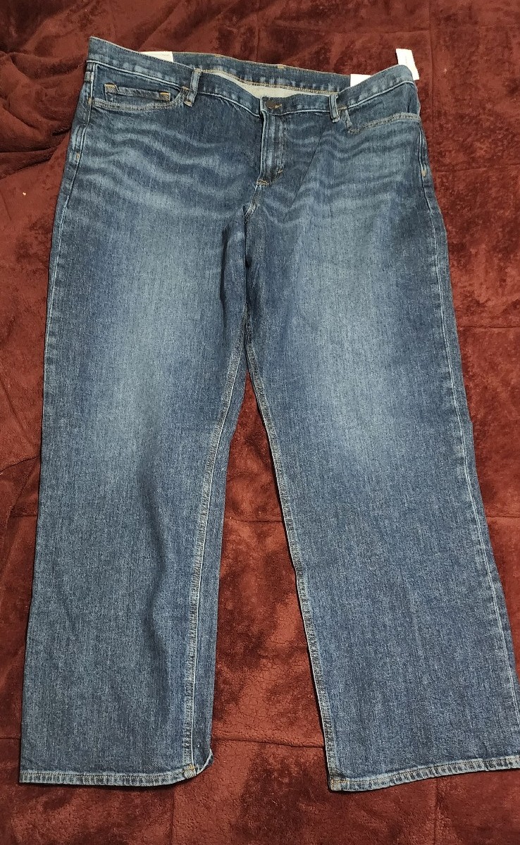 Banana Republic Mid Rise Straight Through Thigh Straight leg Opening 42 X 34