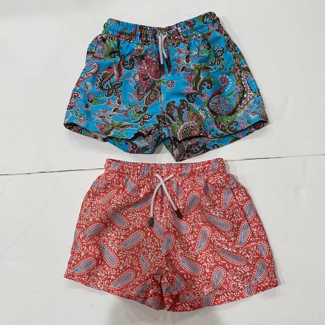 98 Coast Av. Paisley Swim Trunks S