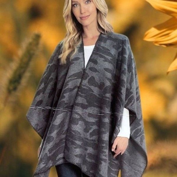 NWT Woolrich Cozy Blanket Wrap Multi-color Montauk Plaid Luxe Softness One Size