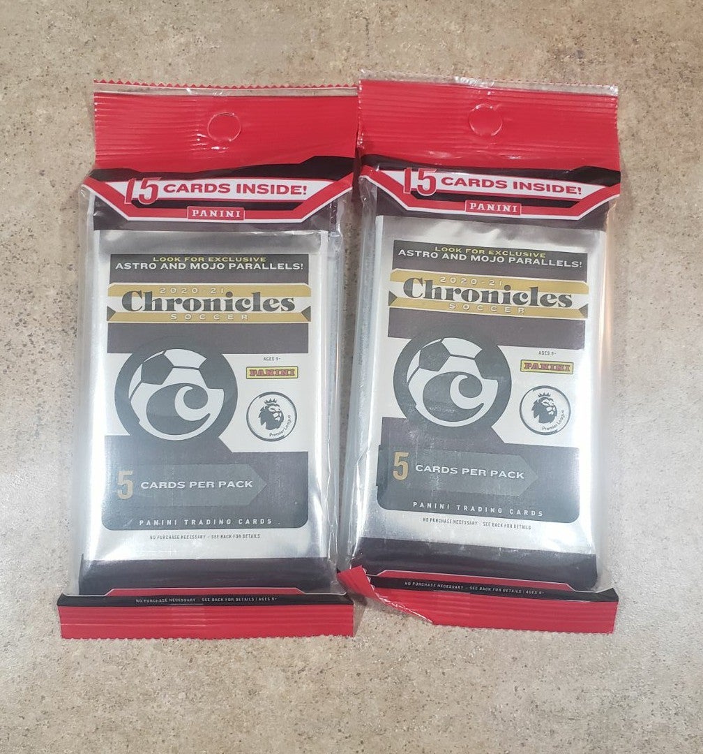 10x Panini Chronicles Soccer Cello Lot