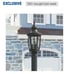 Allen + Roth Castine Outdoor Post Lantern