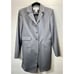 Jones New York Suit 2 Piece Pants Blazer Polyester Grey Womens 6 VTG Y2K