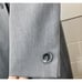 Jones New York Suit 2 Piece Pants Blazer Polyester Grey Womens 6 VTG Y2K