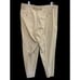 Tommy Bahama Silk I'll Pants Mens 38X32 Beige Pockets Zip Pleated Lightweight