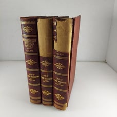 Washington Irving's Works Vol 12-14 Life Of George Washington Pt 1-3 1897 HC