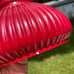 Pair Vintage pink Cased Over White Glass Student Hurricane Lamp Shades Ribbed 7”