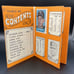 Mickey Mantle 1969 Topps New York Yankees Stamp Album with 4 Stamps & others