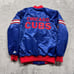 Starter Chicago Cubs Satin Jacket Mens Medium Blue MLB Baseball Sportswear GIII