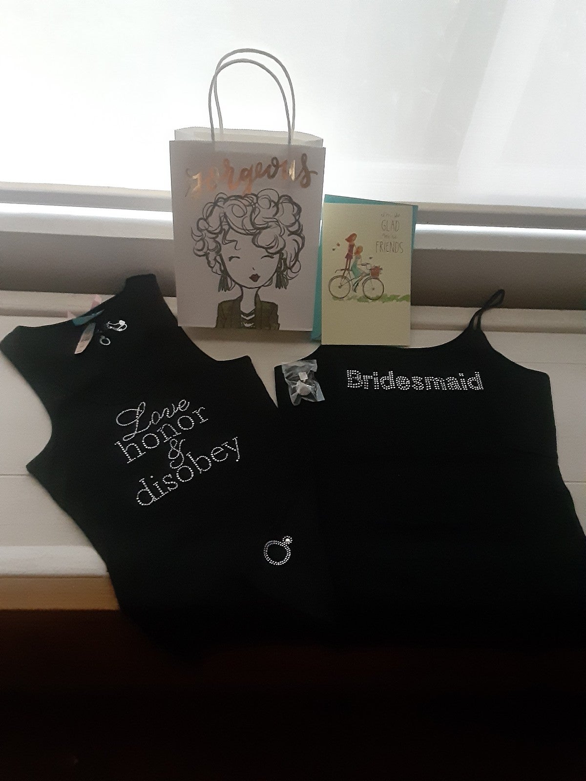 NWT Bride & Bridesmaid (S/M) sales Set With Ring #3