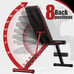 Weight Bench Press, Adjustable Workout Benches for Home Gym Dumbbell Exercise