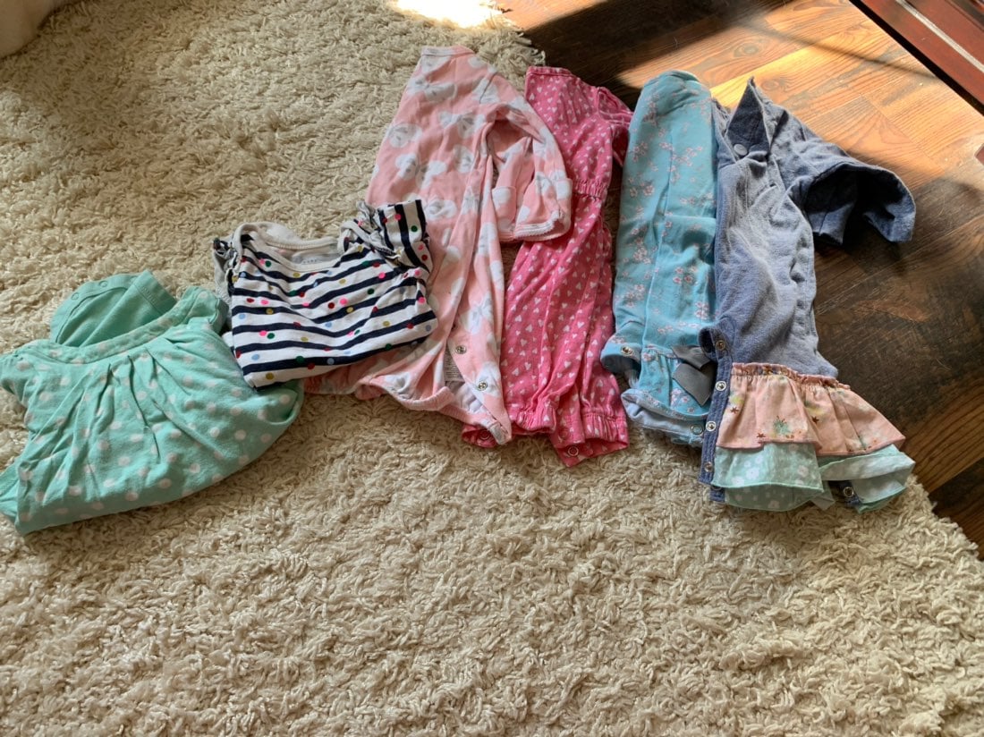 3 month girls spring/summer clothes