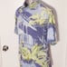 TOMMY BAHAMA RELAX INN KING OF THE BLUES HAWAIIAN MAN SHIRT SILK SZ L CAMP\r  USE